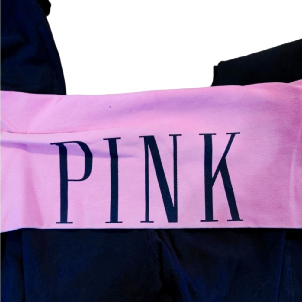 VICTORIA'S SECRET PINK Regular Yoga Pants Fold down yogas/Small an very nice